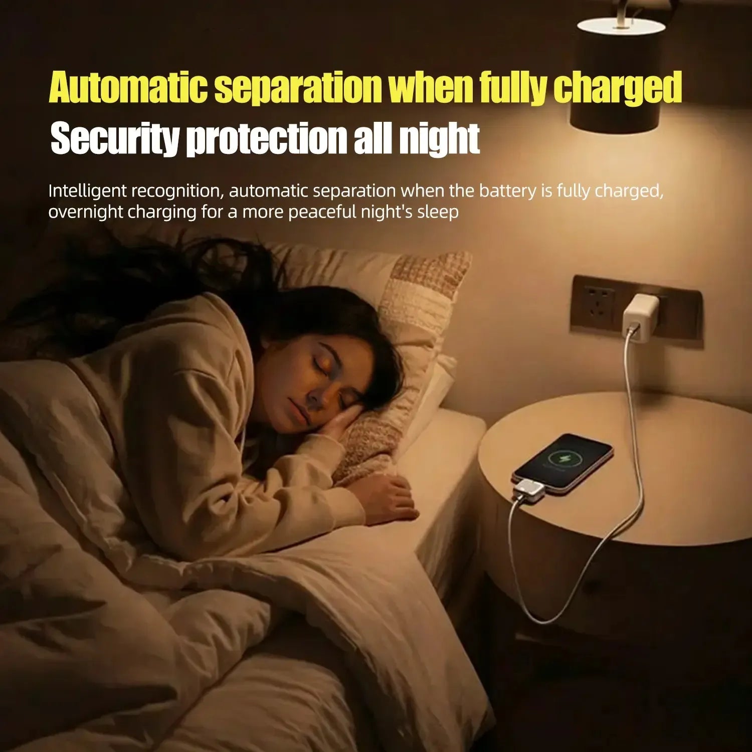 🔥140W Smart Auto Eject Charging Protector 💥Physical Disconnect Battery Saver ⚡Auto Stop Charging Adapter for Smartphones, Laptops, Tablets ✅Anti Overcharge Safety Accessory 💰Safe Overnight Charging Tech Gadget