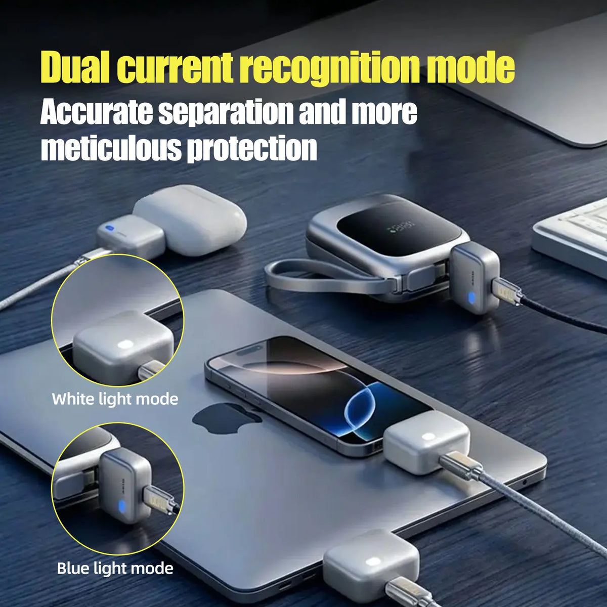 🔥140W Smart Auto Eject Charging Protector 💥Physical Disconnect Battery Saver ⚡Auto Stop Charging Adapter for Smartphones, Laptops, Tablets ✅Anti Overcharge Safety Accessory 💰Safe Overnight Charging Tech Gadget