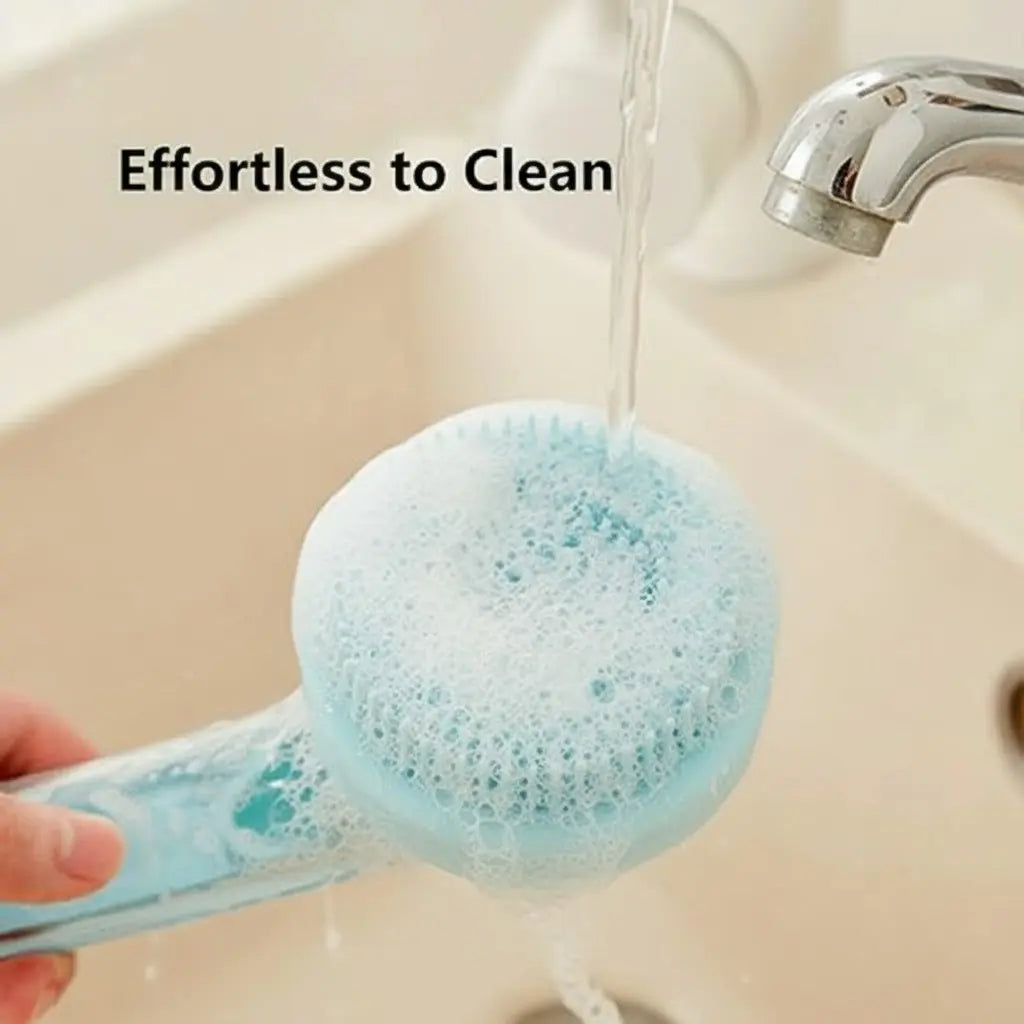 ✨2026 New 2-in-1 Pet Bath & Grooming Brush | Built-in Soap Dispenser | 8in×3in×4in | Gentle Massage Deshedding Tool for Dogs & Cats, Boost Blood Circulation & Enhance Hair Care