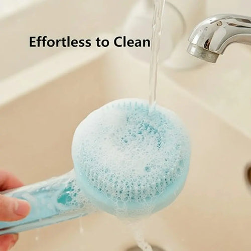✨2026 New 2-in-1 Pet Bath & Grooming Brush | Built-in Soap Dispenser | 8in×3in×4in | Gentle Massage Deshedding Tool for Dogs & Cats, Boost Blood Circulation & Enhance Hair Care