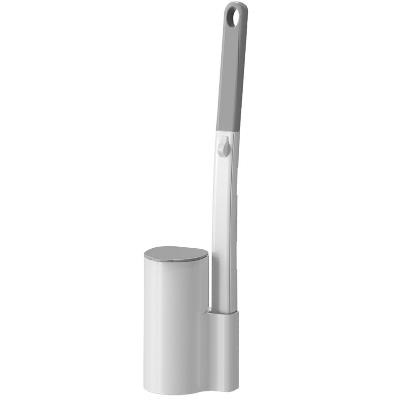🚽 Disposable Toilet Brush Set ✨ Wall Mount Sanitary Cleaner With Preloaded Refill Heads | Limited Time Big Discount