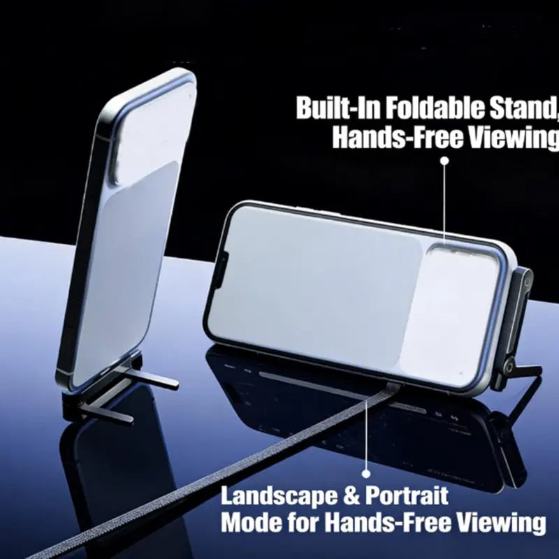 ⚡ 240W Fast Charging Cable — 2-in-1 Foldable Phone Stand, 90° Elbow Braided USB-C Cord